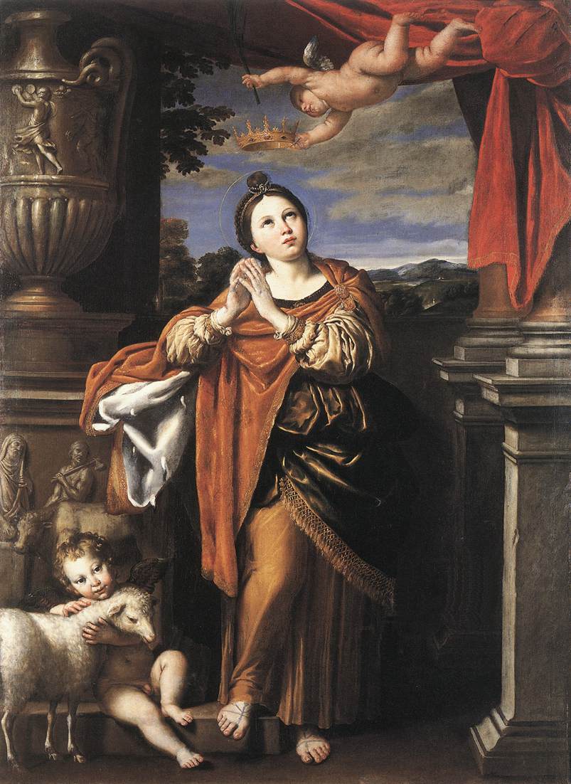 Skull of Saint Agnes