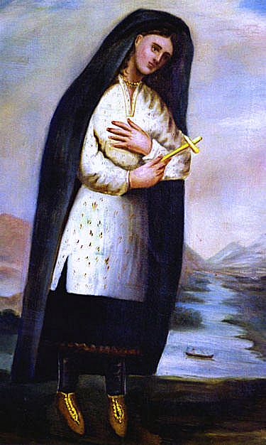 Relic of St. Kateri Tekakwitha at Martyrs' Shrine