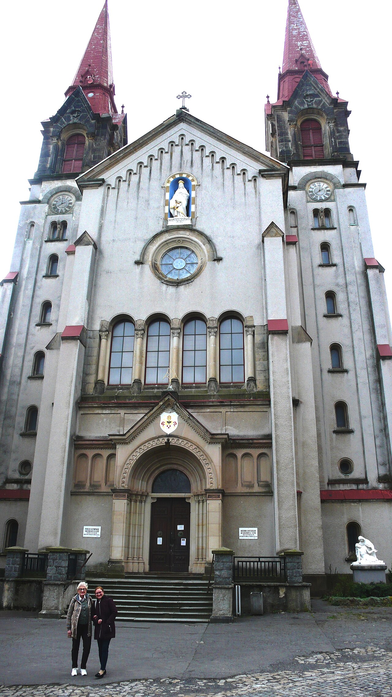 The pilgrimage basilica at Filipov, historically Philippsdorf, in the Czech Republic