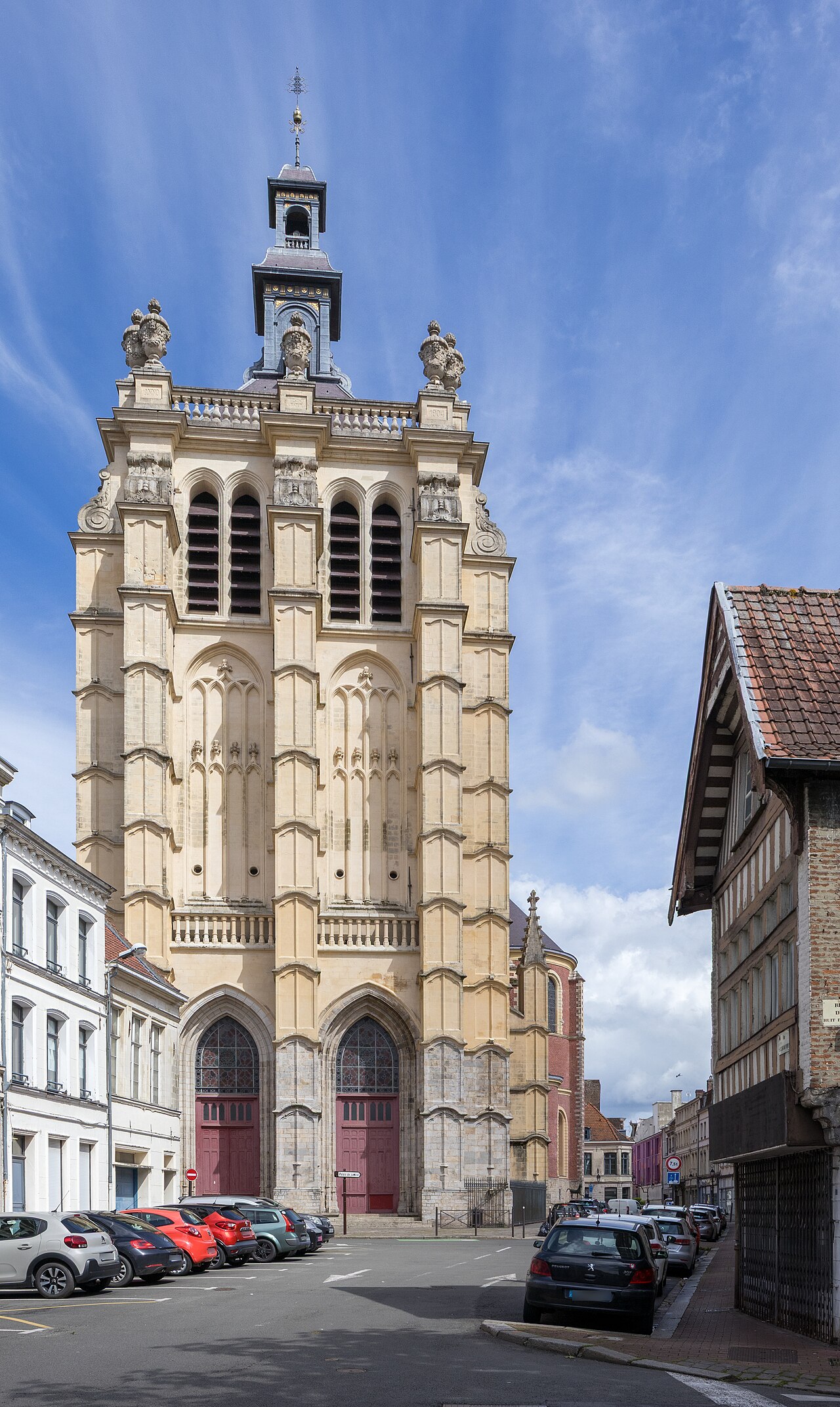 The Collégiale Saint-Pierre in Douai