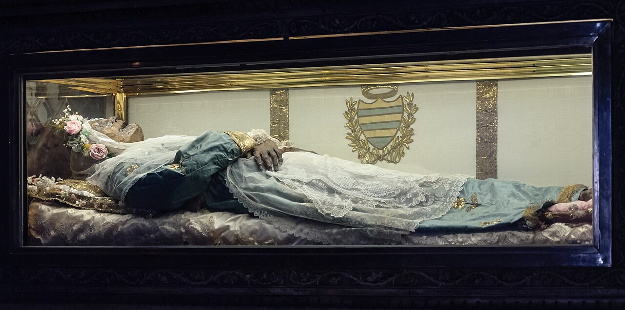 The attributed Zita display in San Frediano, Lucca