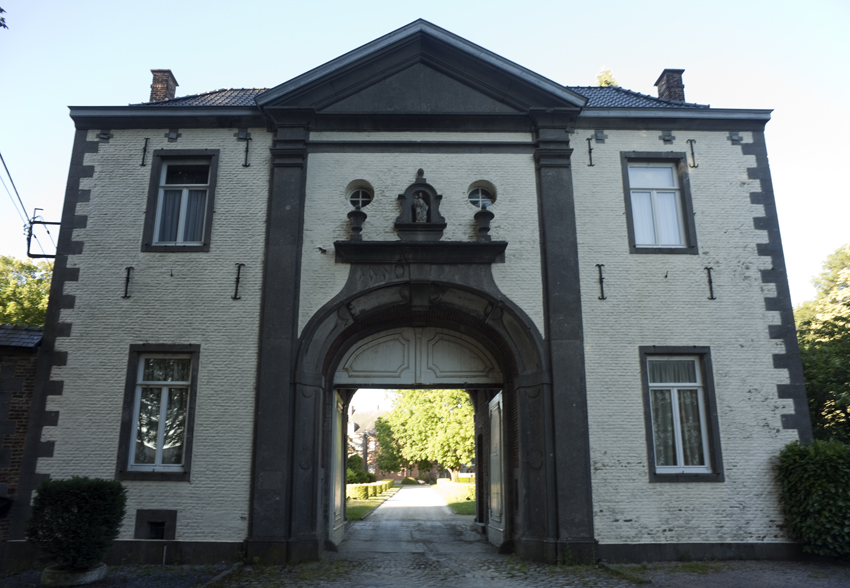 The abbey complex at Bois-Seigneur-Isaac