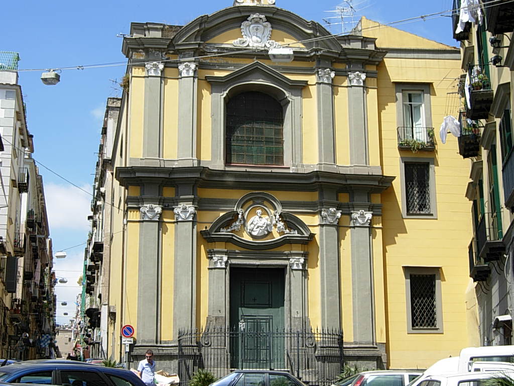 The church of San Giuseppe dei Nudi in Naples, linked to the museum holding the attributed staff