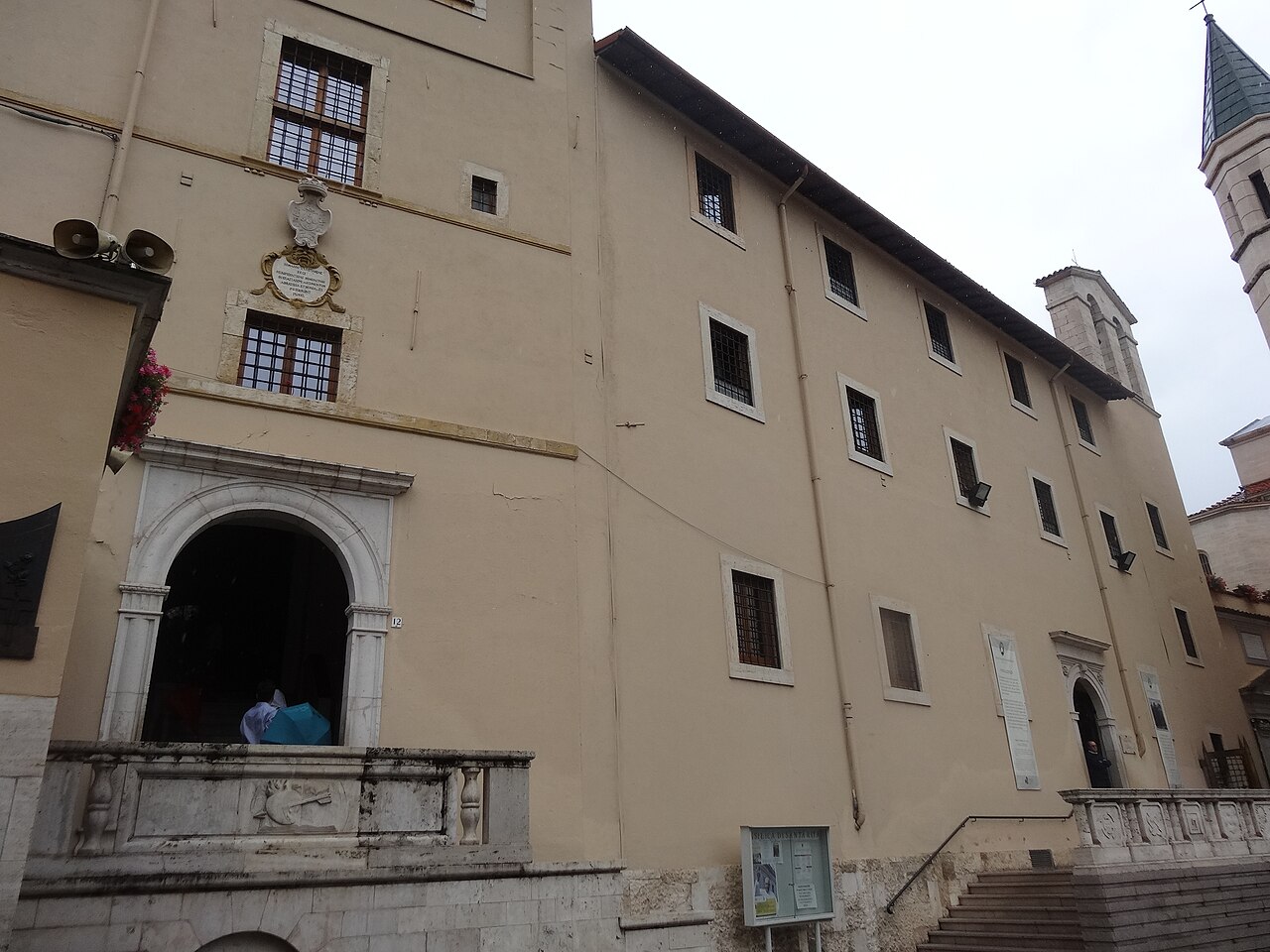The historic Monastery of Santa Rita in Cascia