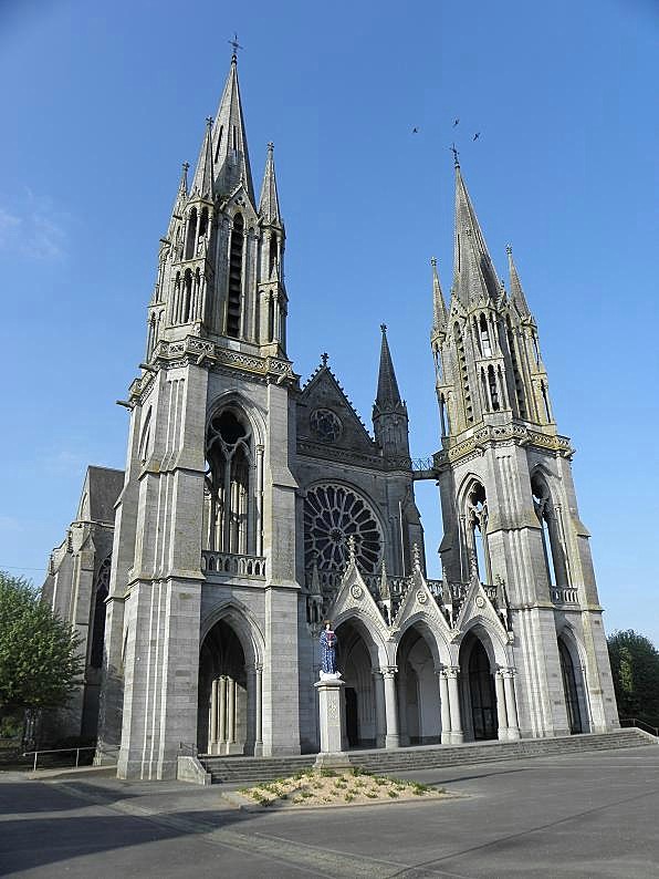 The Basilica of Notre-Dame d’Espérance at Pontmain