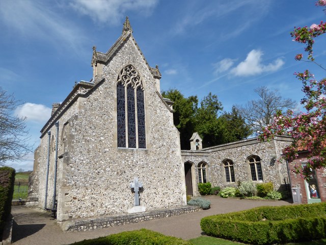 The Slipper Chapel at Walsingham in spring 2017