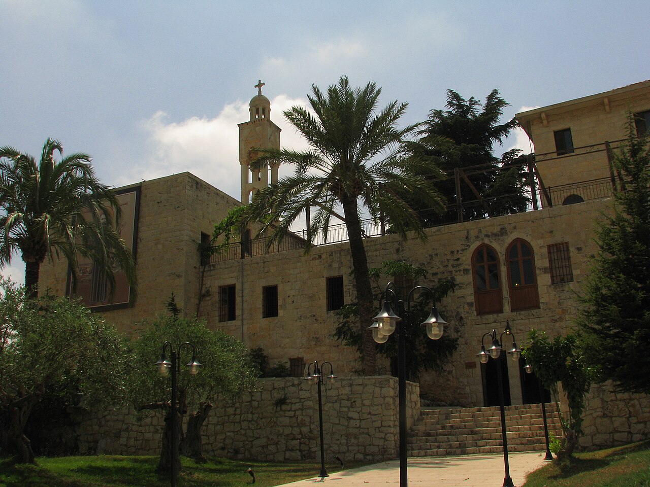 The convent at Kfifan associated with Estephàn Nehmé