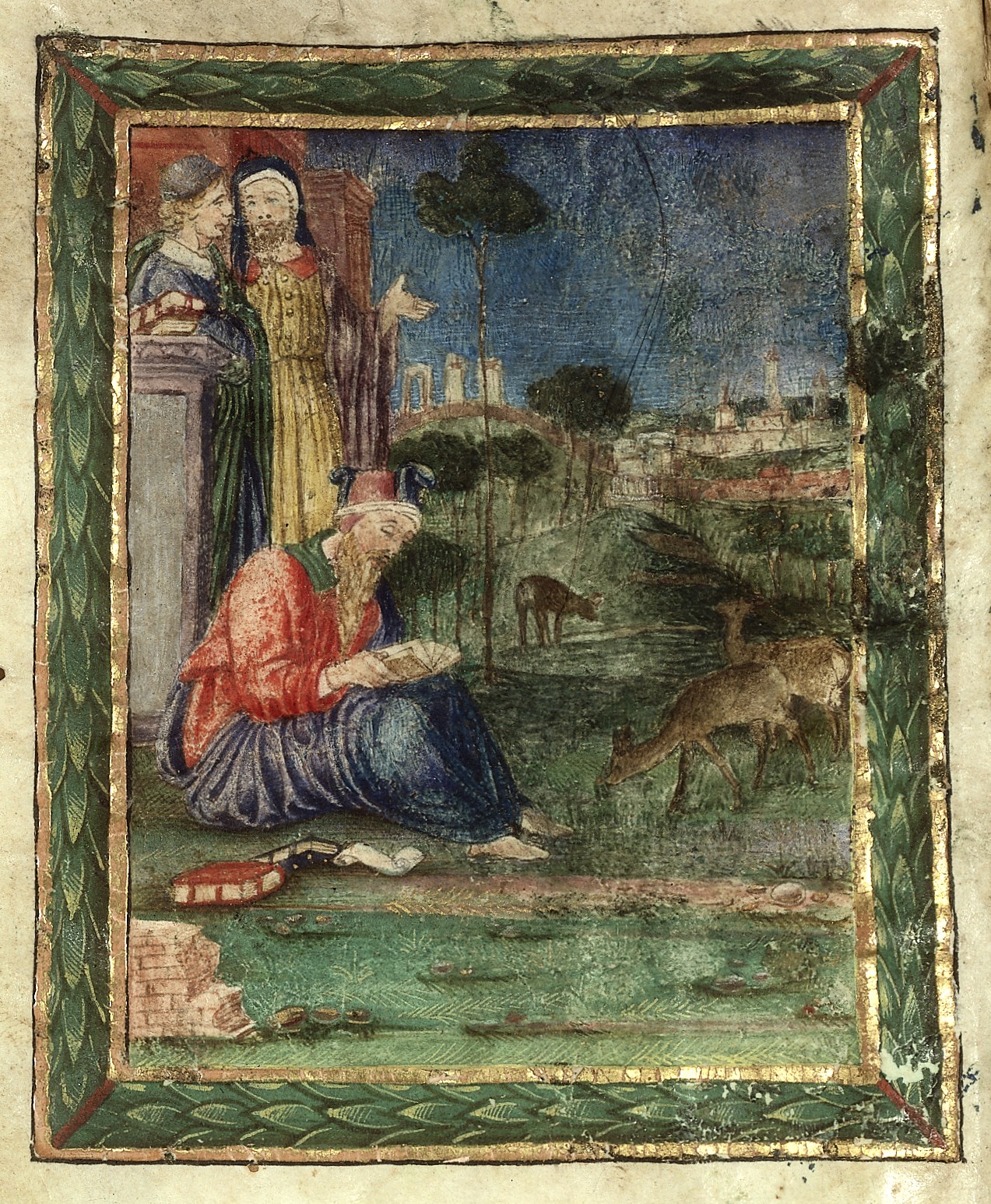 An illustrated manuscript of Hippocrates’ Aphorisms from the Wellcome collections, illustrating the history of medical observation
