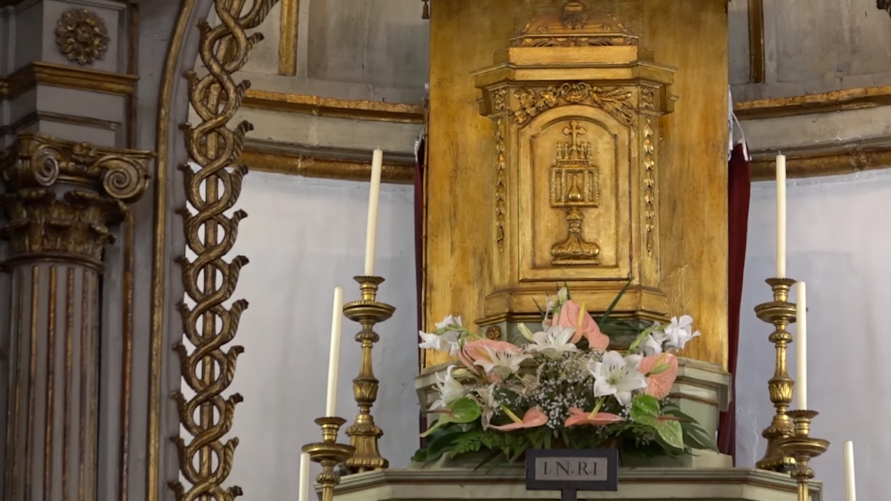 A view recorded at the Sanctuary of the Holy Miracle in Santarém