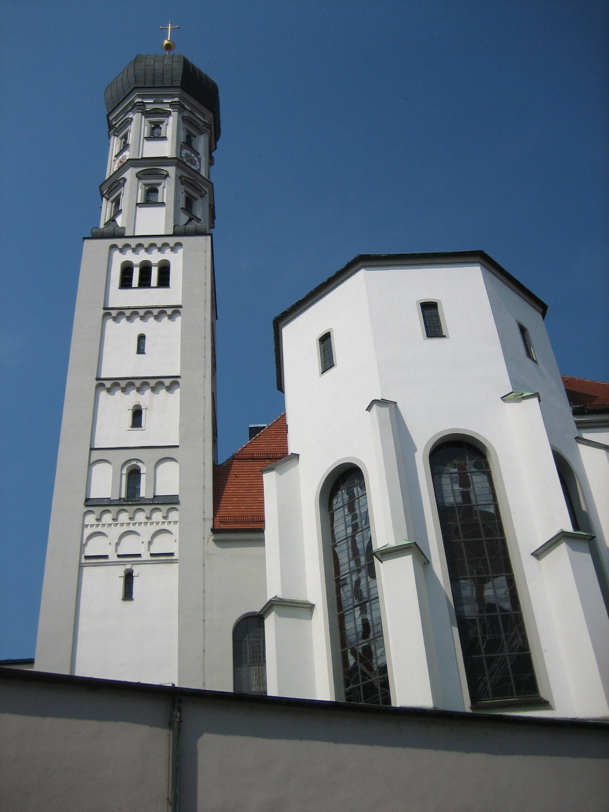 The Catholic Holy Cross Church in Augsburg