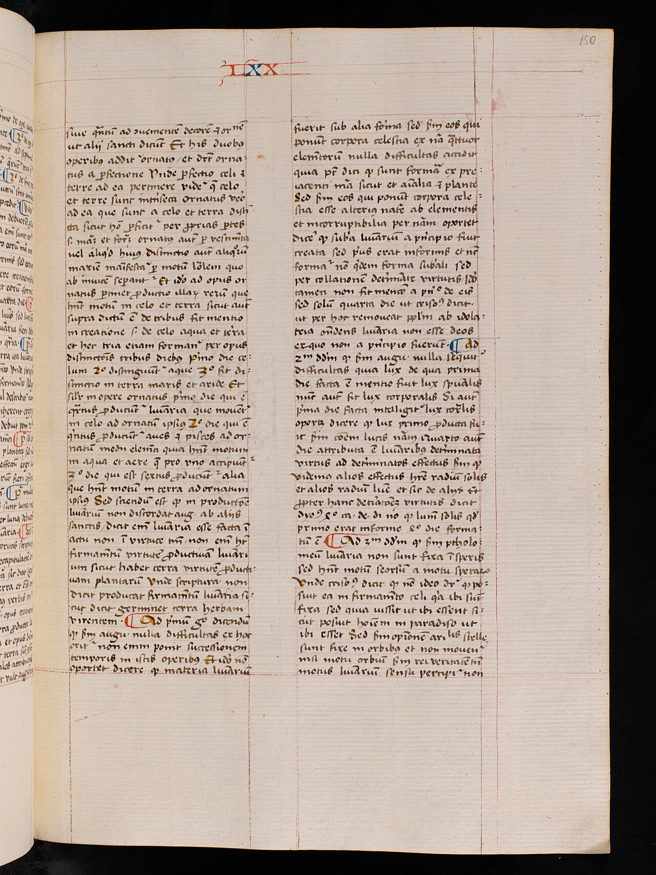 A manuscript of Thomas Aquinas’s Summa theologiae in Basel University Library; philosophical context, not a scientific test of God’s existence