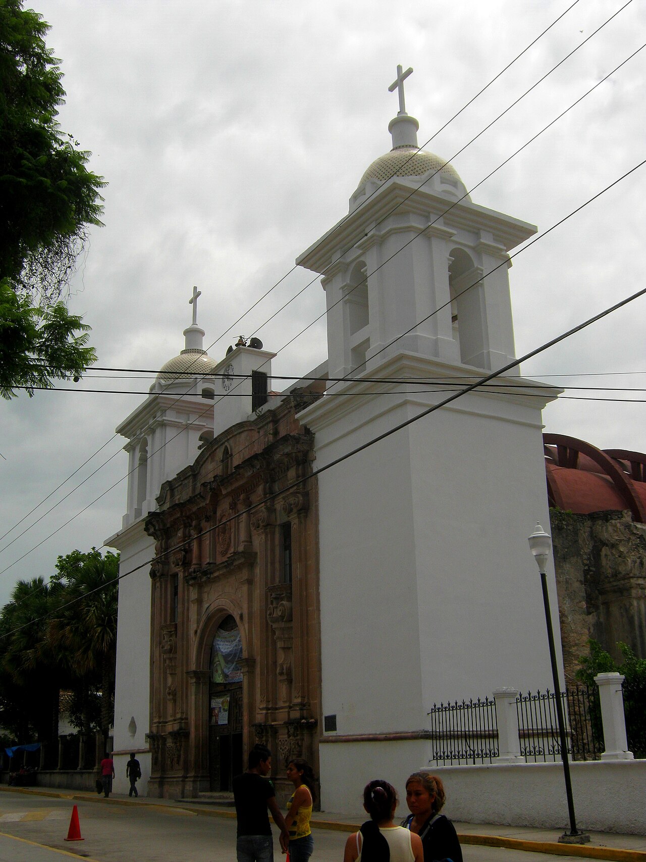 The Parish Church of San Martín de Tours in central Tixtla, Guerrero