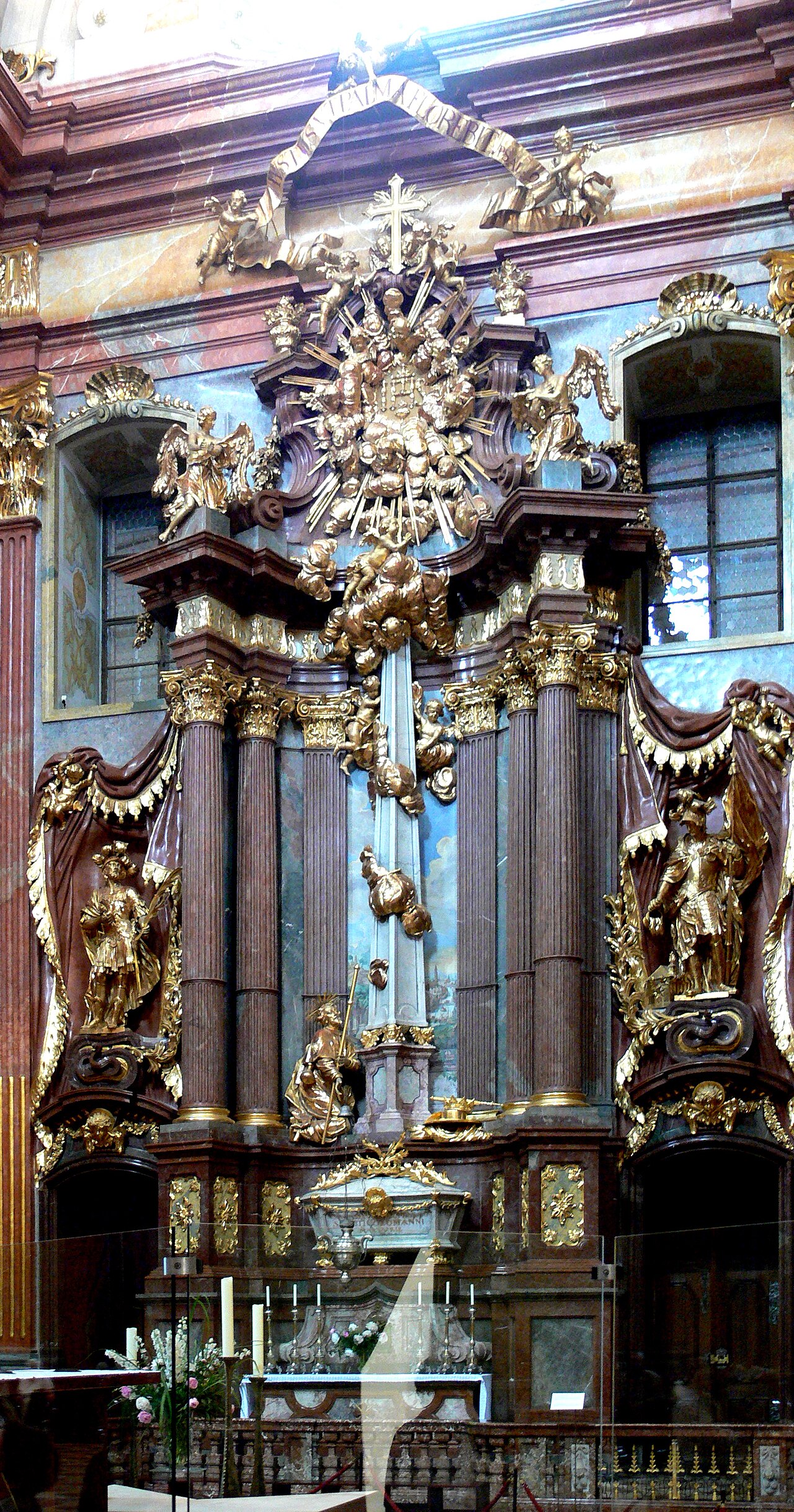 The Coloman altar in the abbey church of Melk