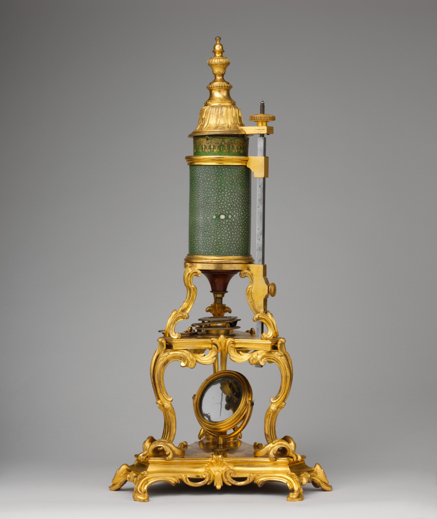 Eighteenth-century microscope made by Claude-Siméon Passemant