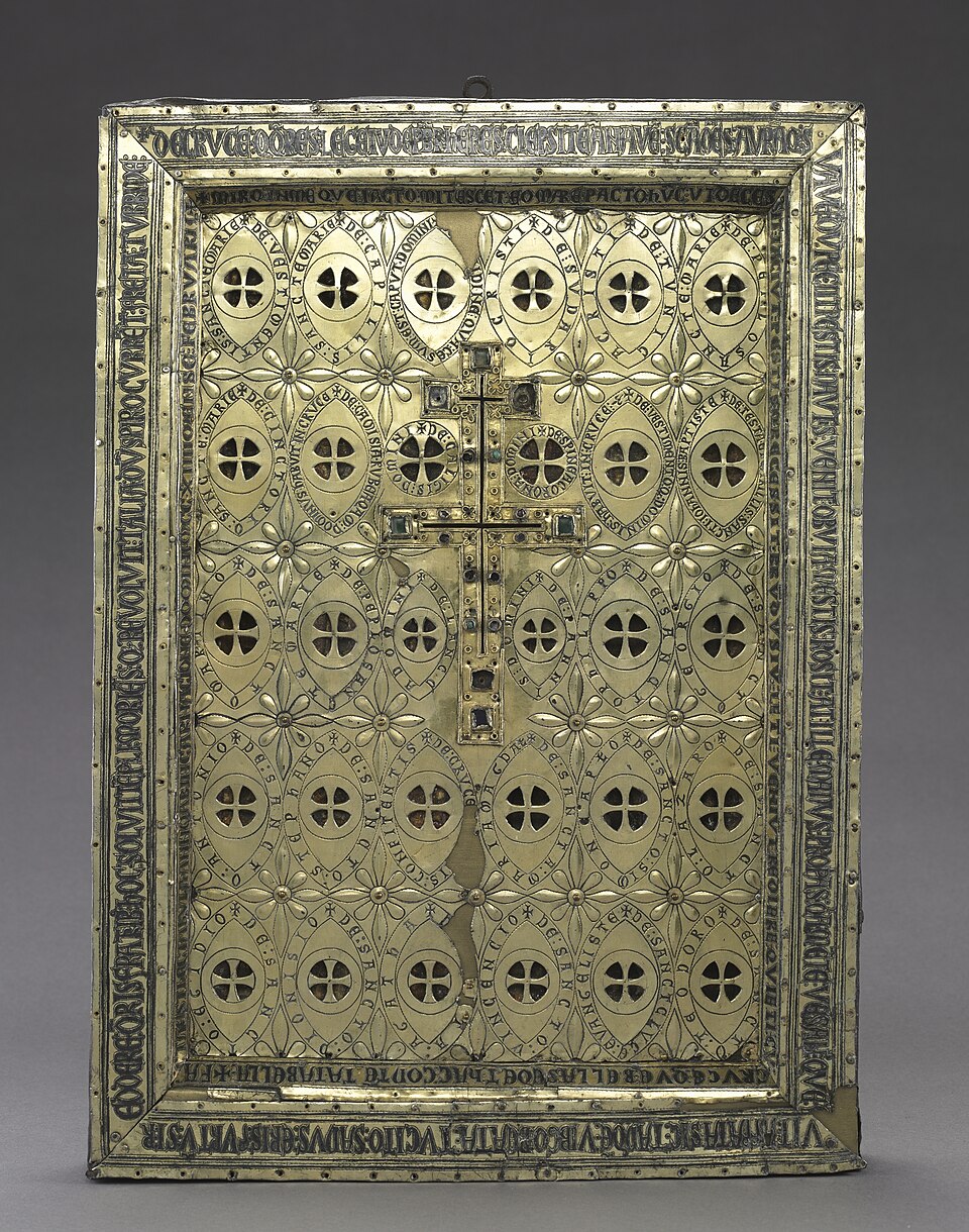 Medieval gilded-silver Reliquary of the True Cross at the Cleveland Museum of Art